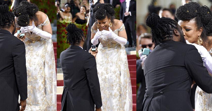 Glamour, brillo y hasta una propuesta matrimonial en La Gala del Met